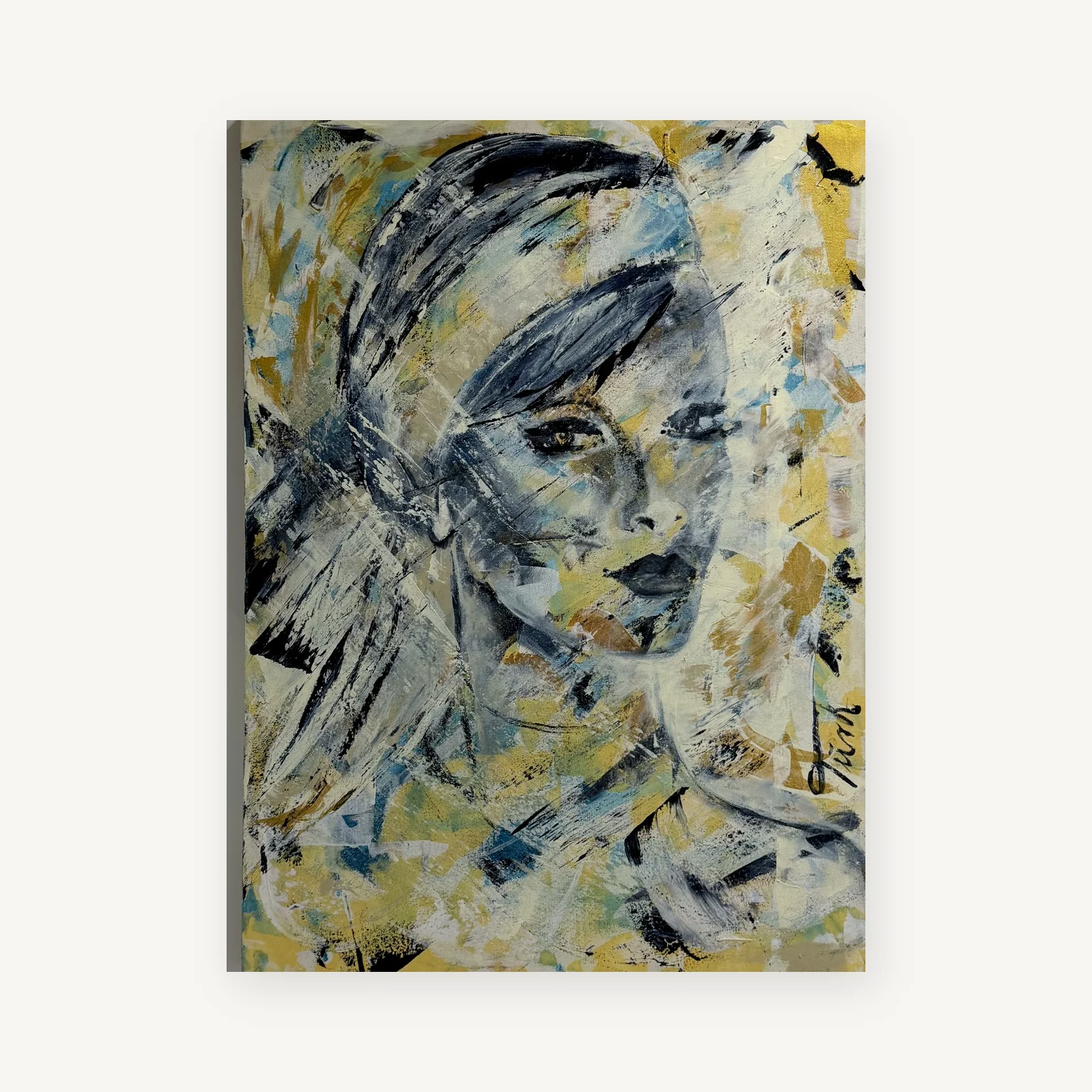 Portrait Frau by Sabine Türk, 60×80 cm